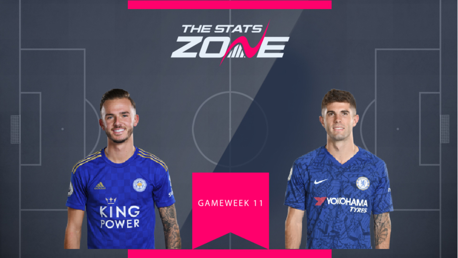 FPL Gameweek 12 – head-to-head comparisons: James Maddison vs Christian Pulisic