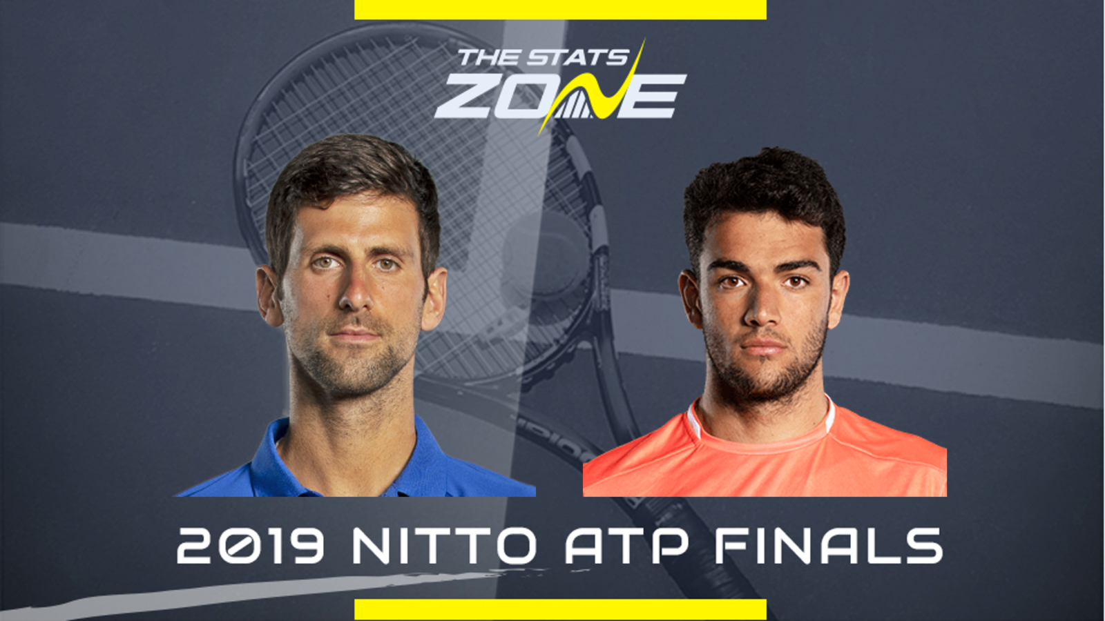 ATP Finals 2019 - Novak Djokovic vs Matteo Berrettini ...