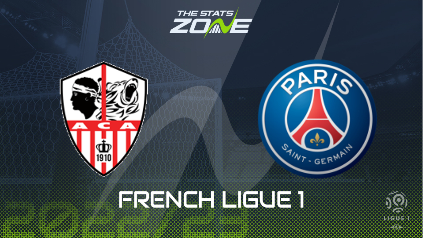 Ajaccio vs PSG Preview & Prediction | 2022-23 French Ligue 1 - The Stats  Zone