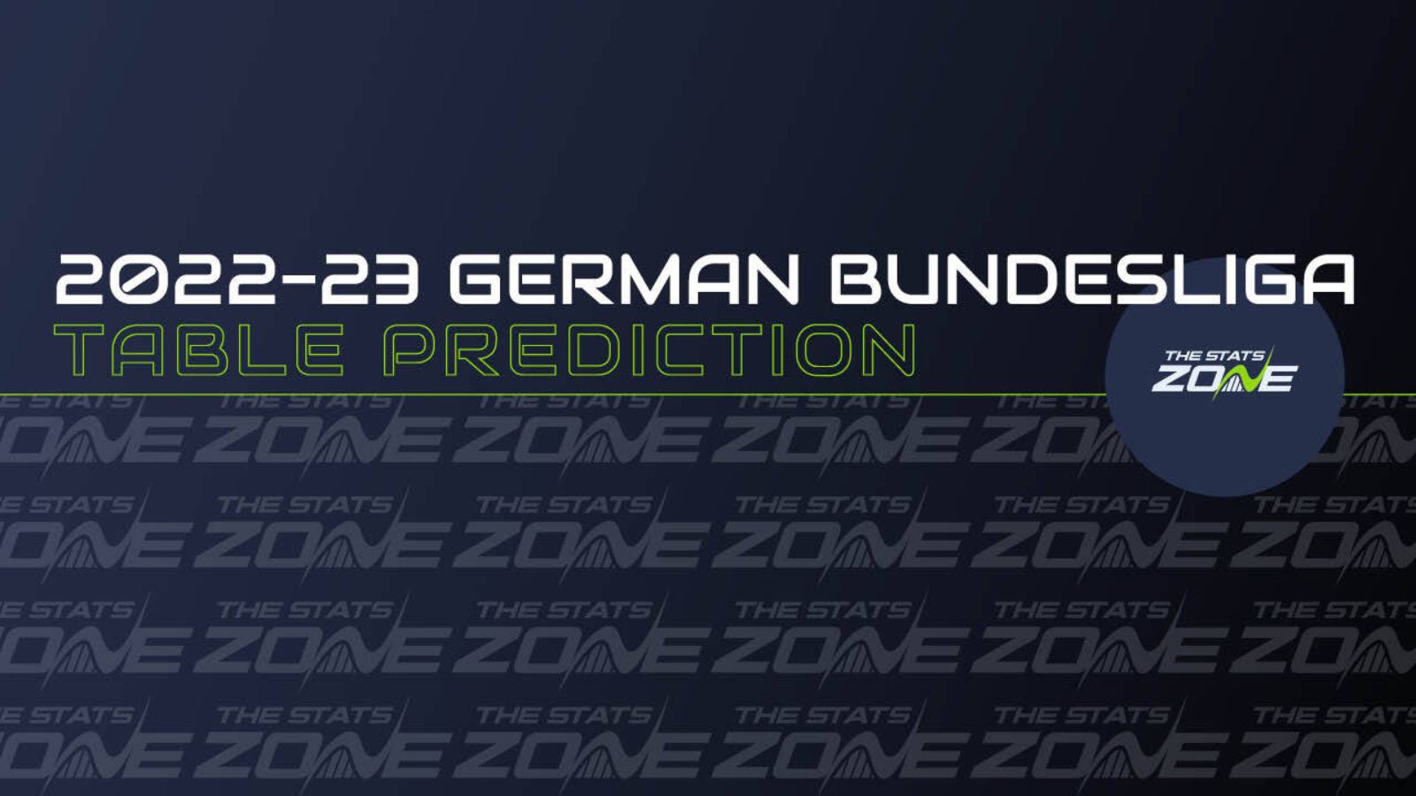 2022-2023 Bundesliga Predictions 