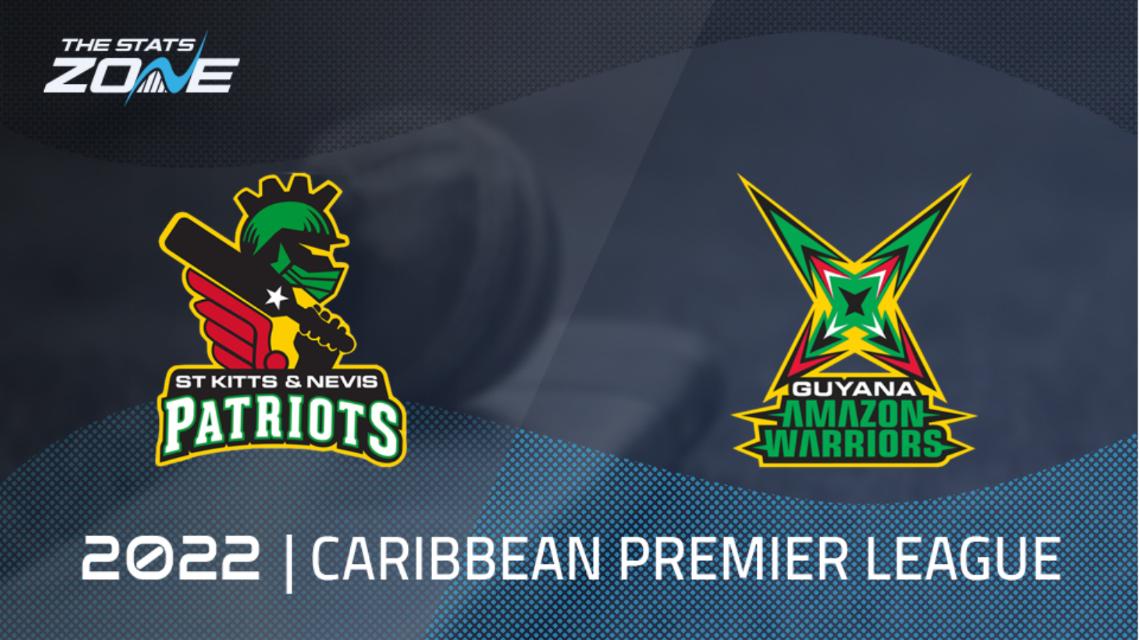 St Kitts and Nevis Patriots vs Guyana Amazon Warriors League Stage