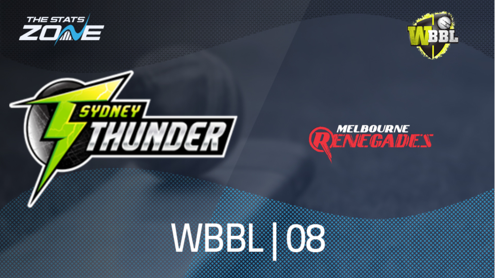 Sydney Thunder Women vs Melbourne Renegades Women RoundRobin