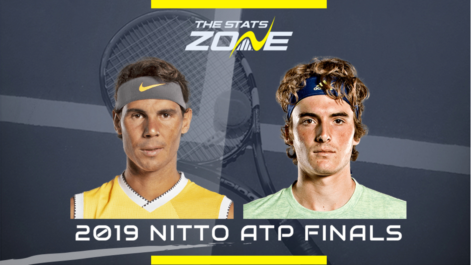 Atp Finals 2019 Rafael Nadal Vs Stefanos Tsitsipas Preview Prediction The Stats Zone