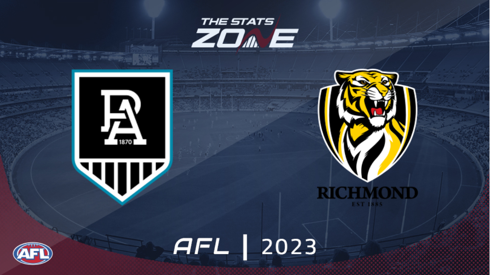 Port Adelaide Vs Richmond Round 24 Preview And Prediction 2023 Afl The Stats Zone