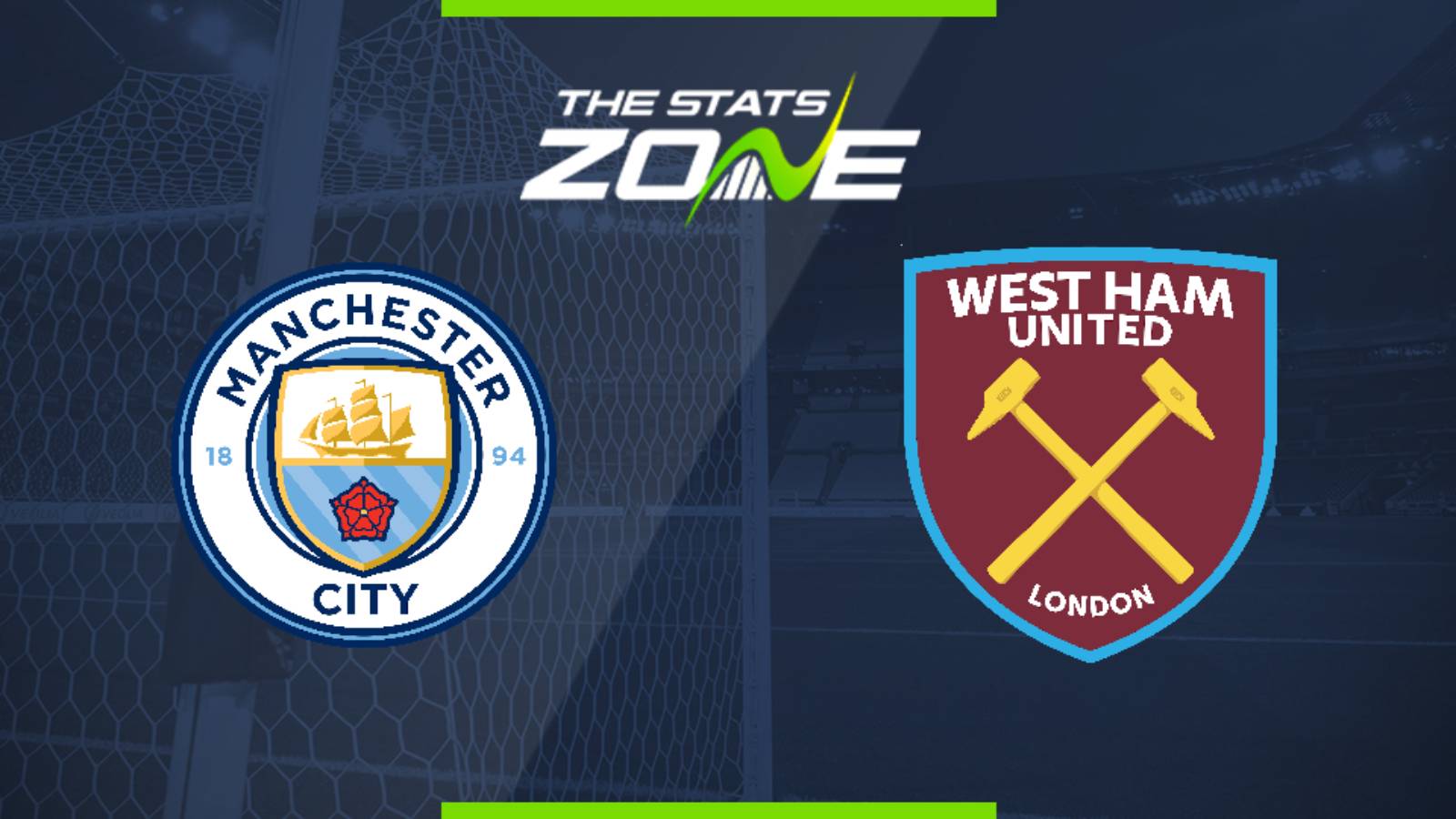 2019 20 Premier League Man City Vs West Ham Preview Prediction The Stats Zone