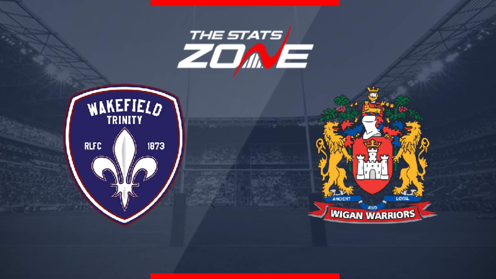 Wigan Warriors V Wakefield Trinity Super League Match Badge 2020 
