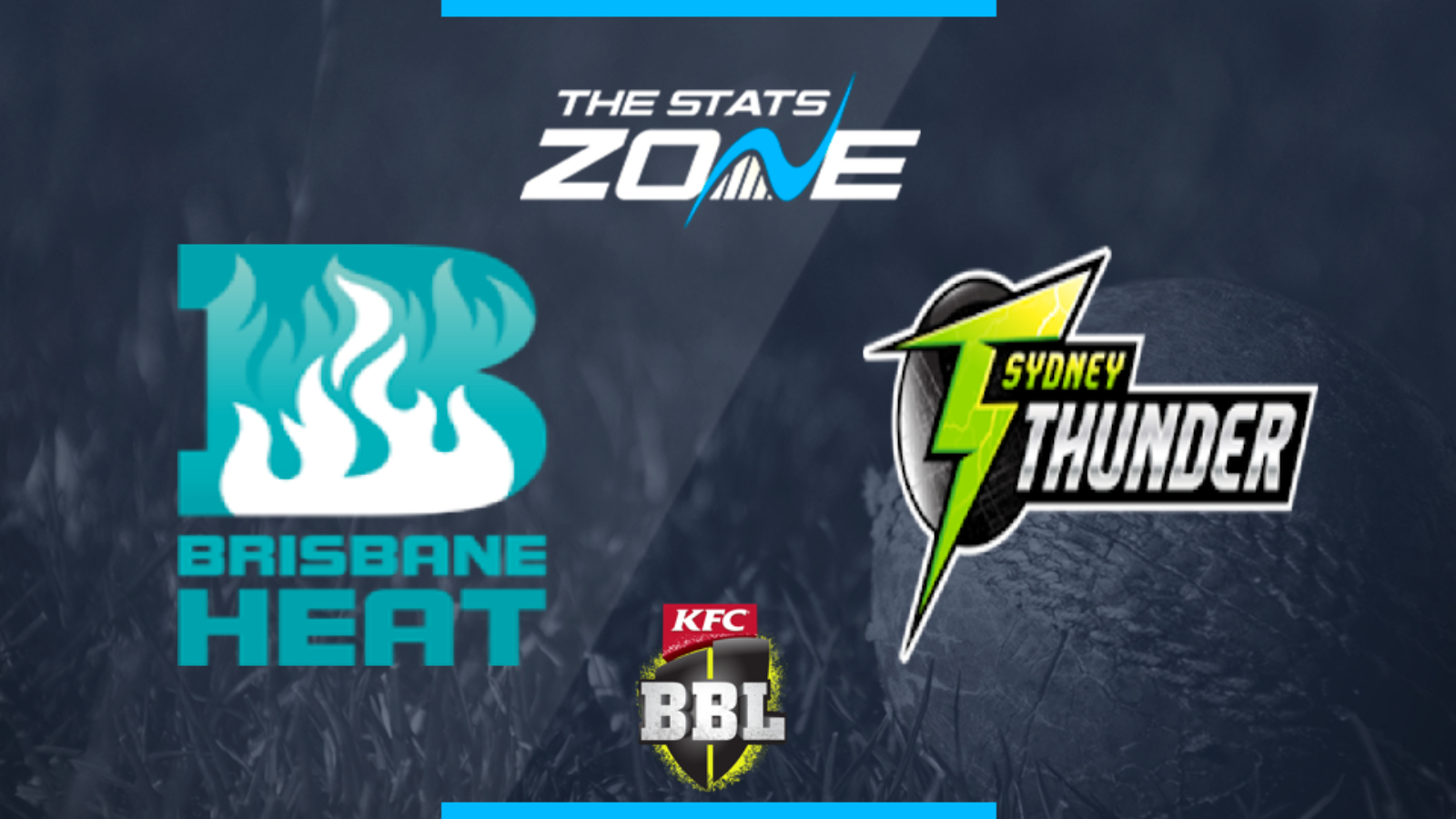 2019-20 Big Bash League - Brisbane Heat vs Sydney Thunder ...