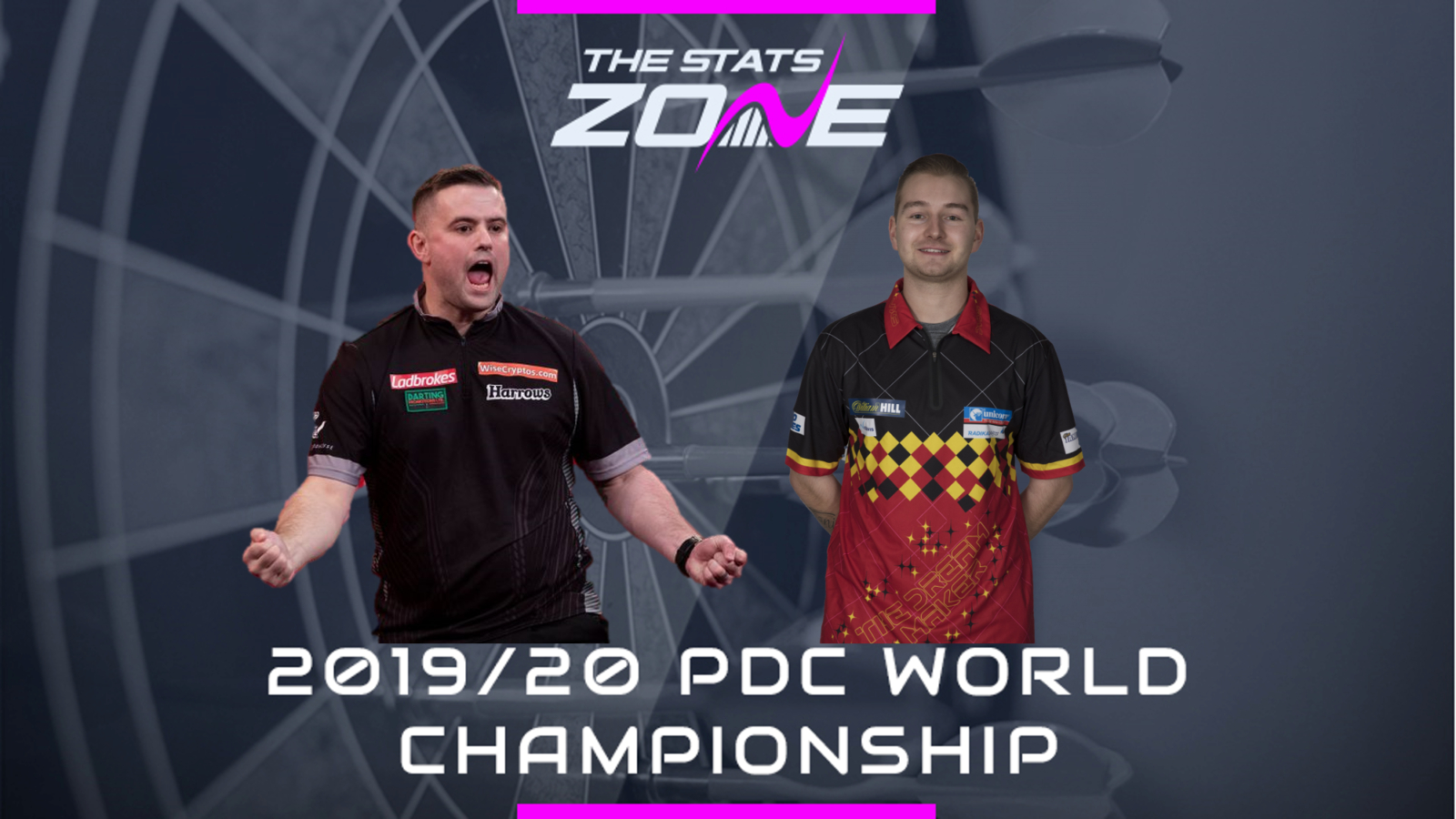 201920 PDC World Darts Championship Luke Woodhouse vs Dimitri Van