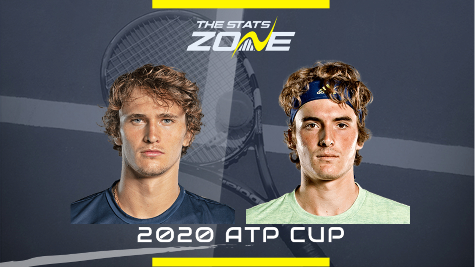 ATP Cup 2020 - Alexander Zverev vs Stefanos Tsitsipas ...