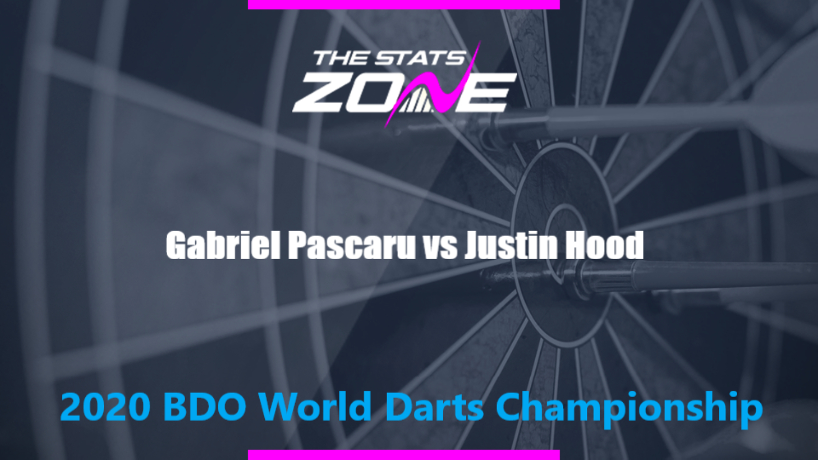 2020 BDO World Darts Championship – Gabriel Pascaru vs Justin Hood Preview & Prediction