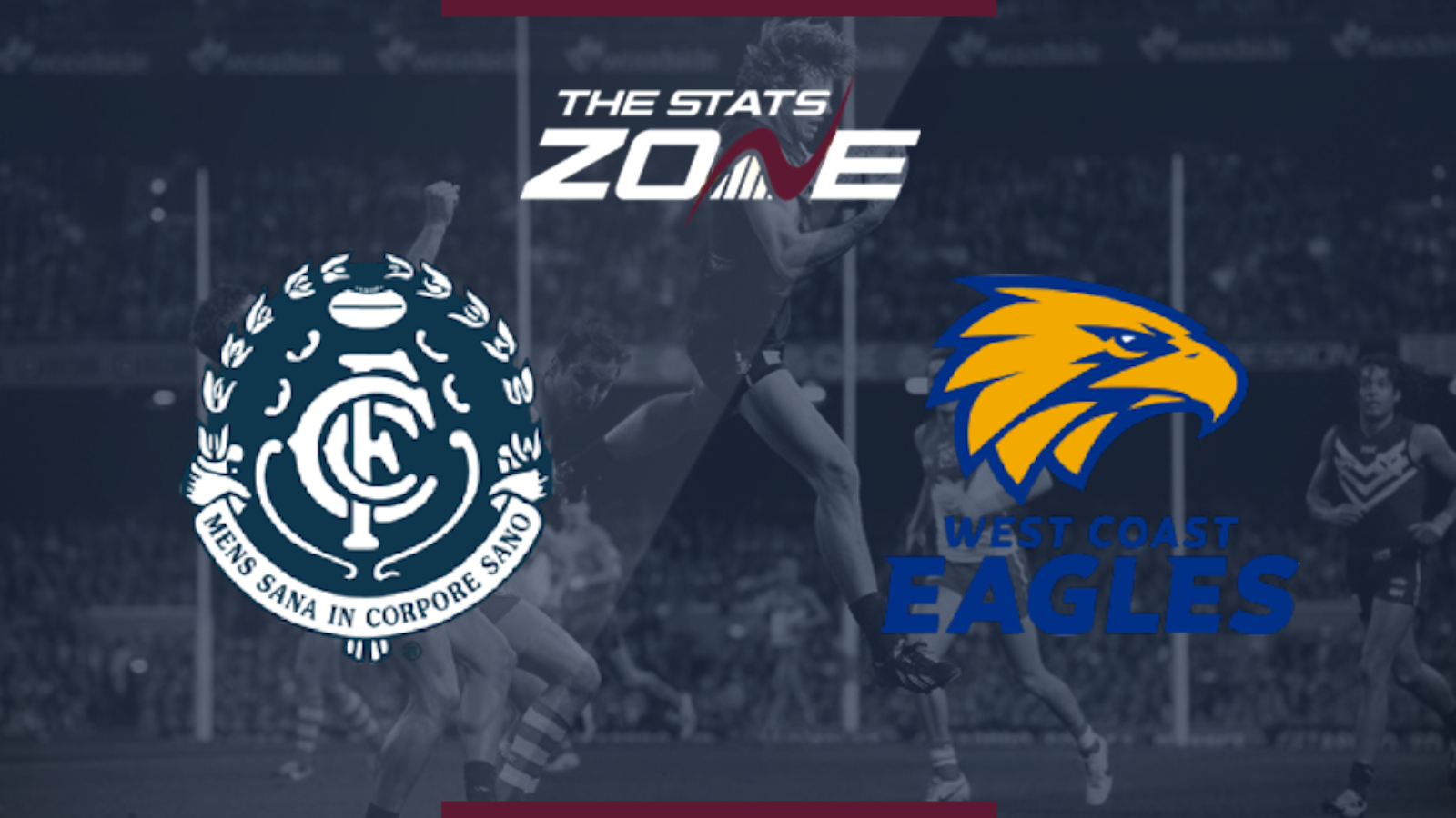 2019 Afl Carlton Vs West Coast Preview Prediction The Stats Zone