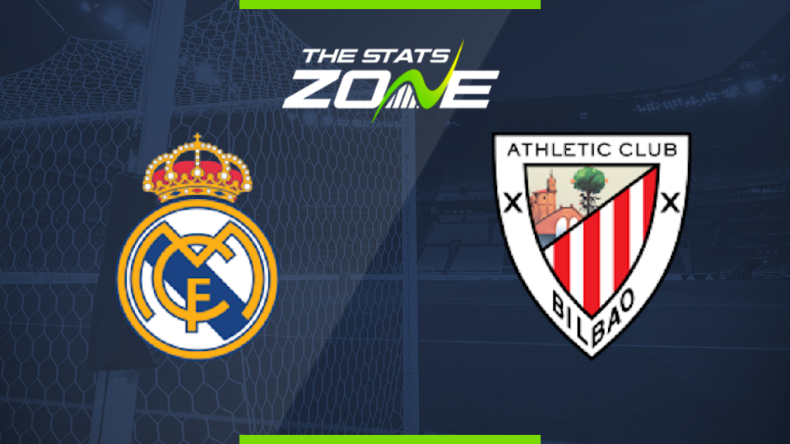 2019-20 Spanish Primera - Real Madrid vs Athletic Bilbao ...