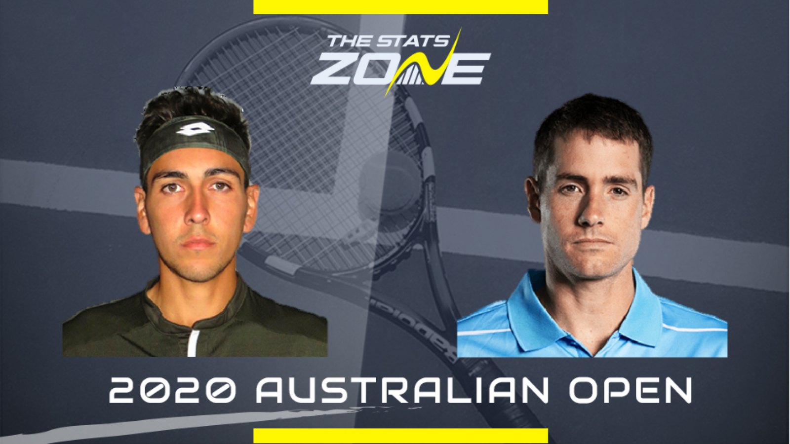 2020 Australian Open John Isner Vs Alejandro Tabilo Preview Prediction The Stats Zone