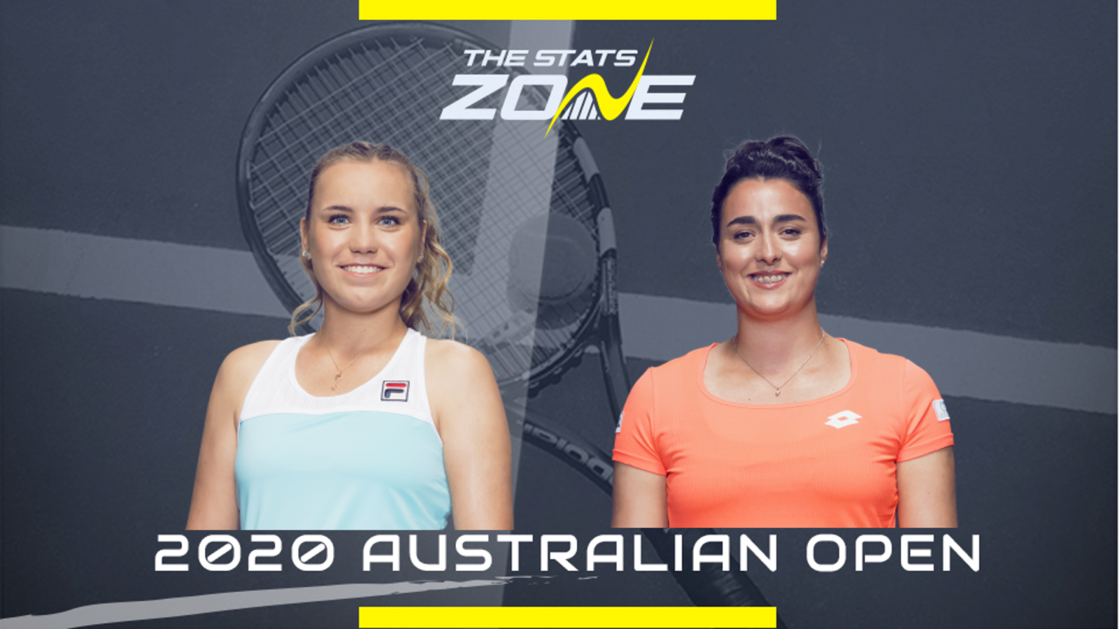 2020 Australian Open - Sofia Kenin vs Ons Jabeur Preview ...