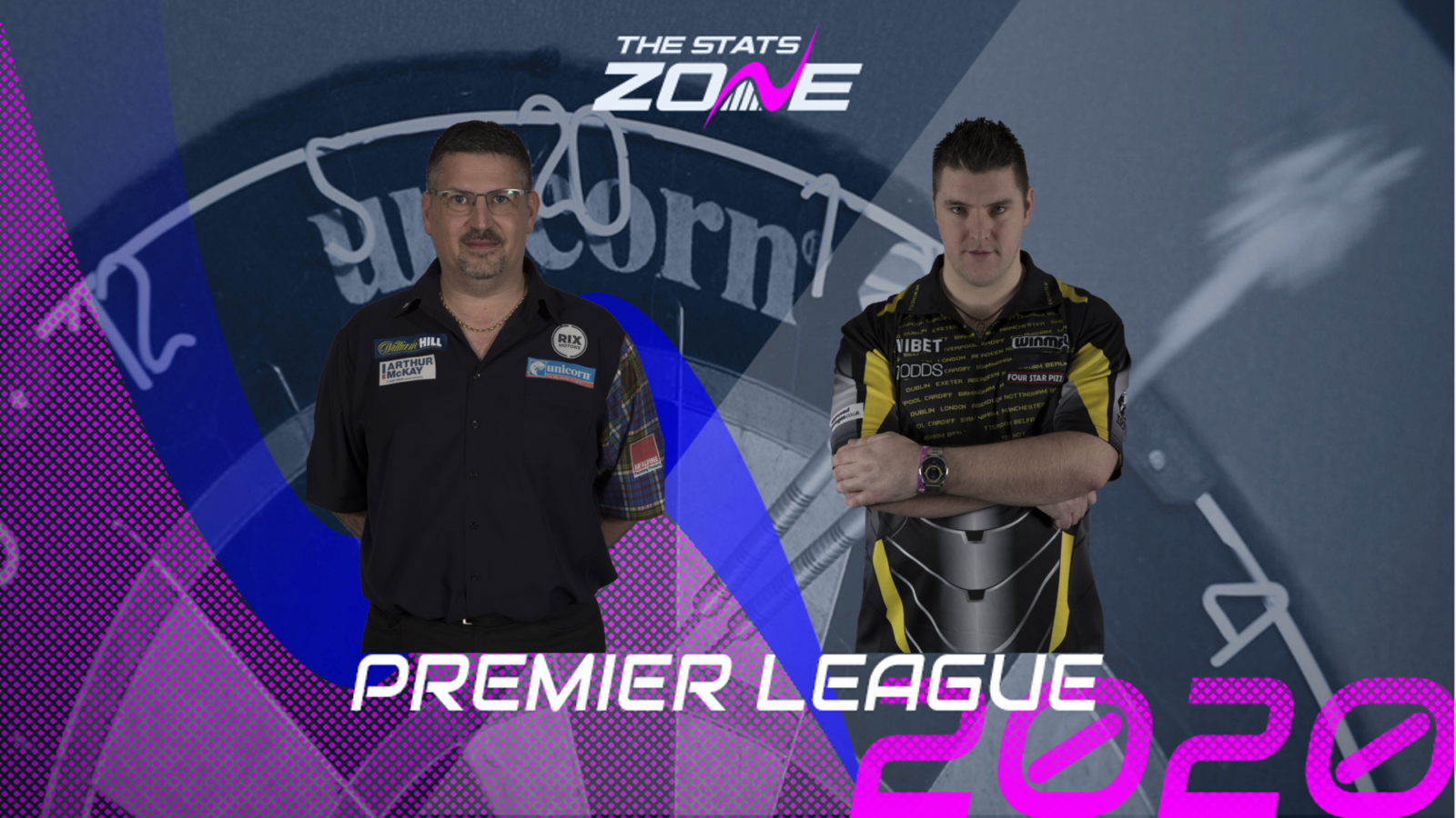 2020 Unibet Premier League Darts – Gary Anderson vs Daryl Gurney Preview & Prediction