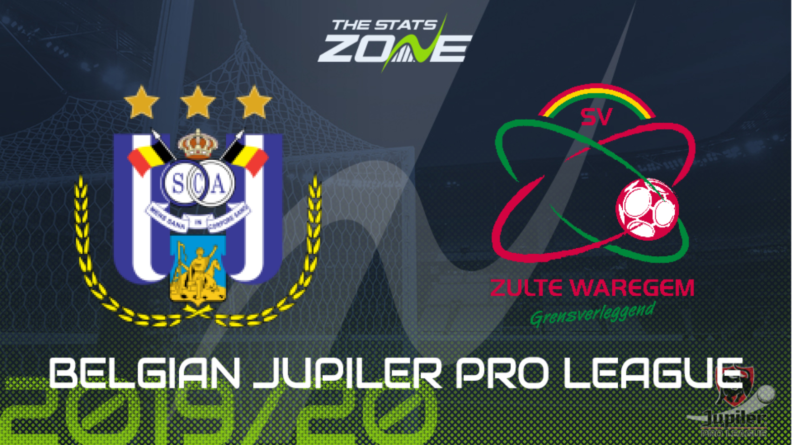 2019 20 Belgian Jupiler Pro League Anderlecht Vs Zulte Waregem