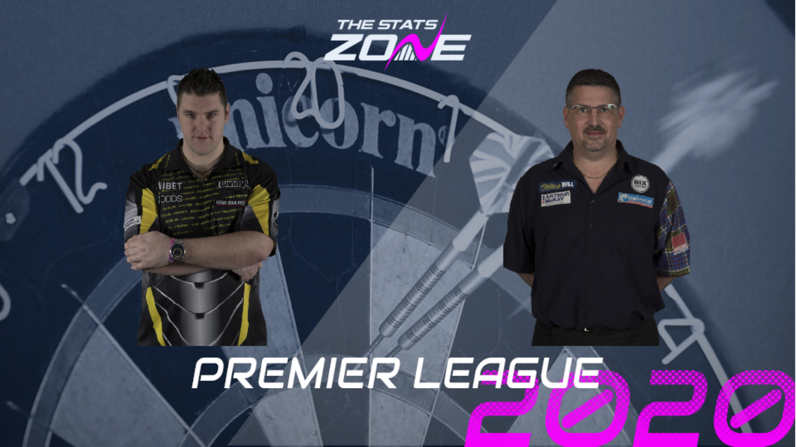 2020 Unibet Premier League Darts – Daryl Gurney vs Gary Anderson Preview & Prediction