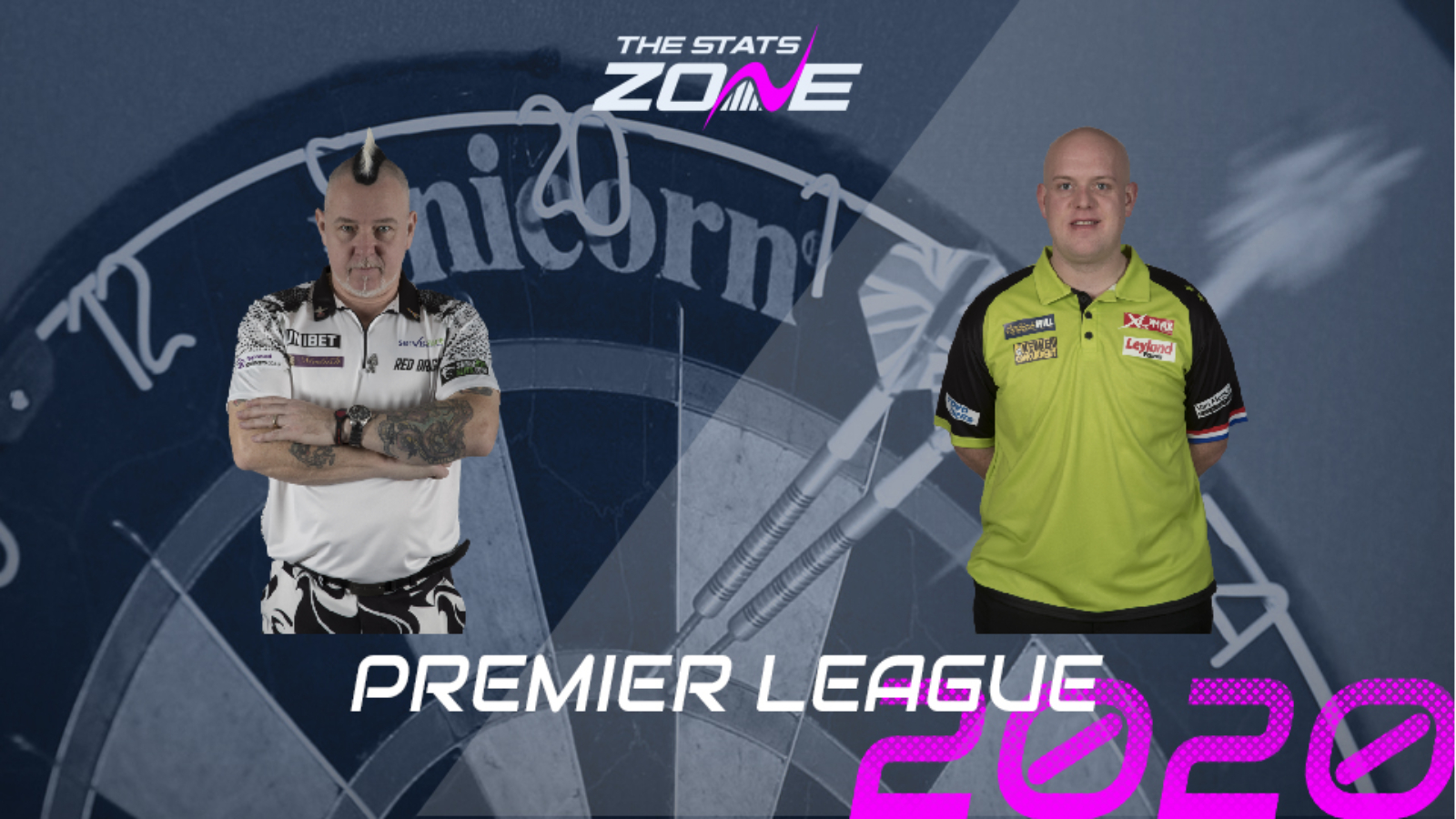 2020 Unibet Premier League Darts – Peter Wright vs Michael van Gerwen Preview & Prediction