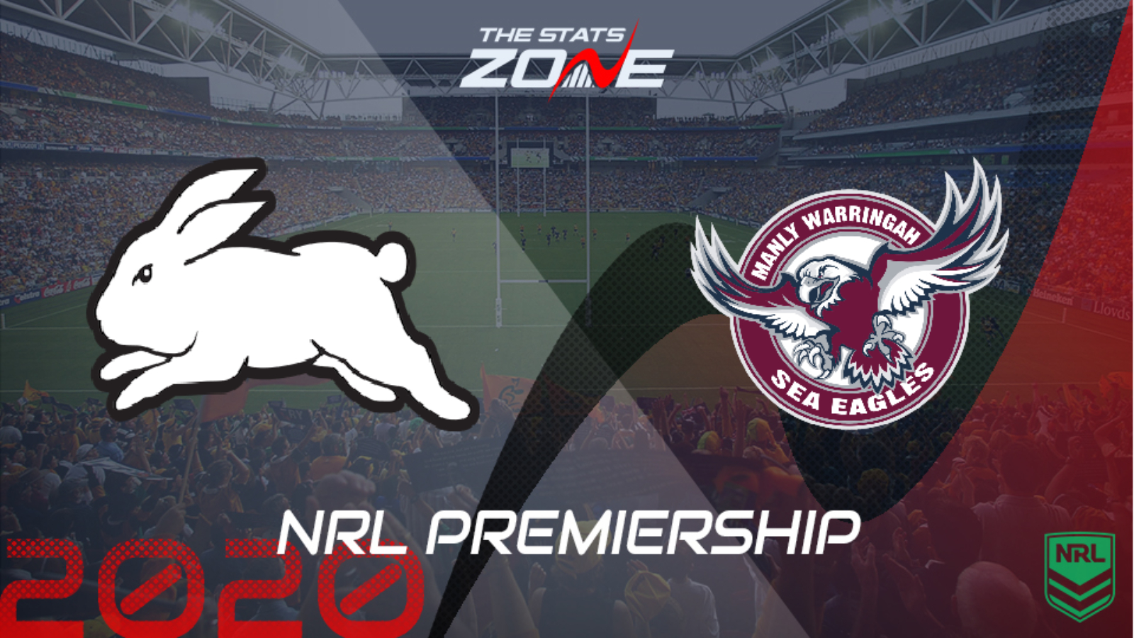 2020 NRL - South Sydney Rabbitohs vs Manly Sea Eagles ...