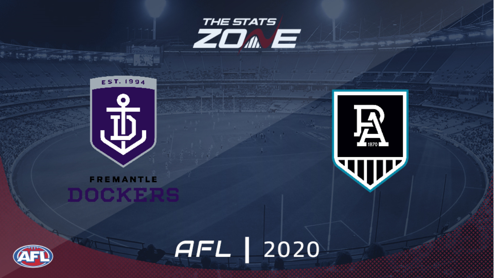 2020 AFL - Fremantle vs Port Adelaide Preview & Prediction - The Stats Zone