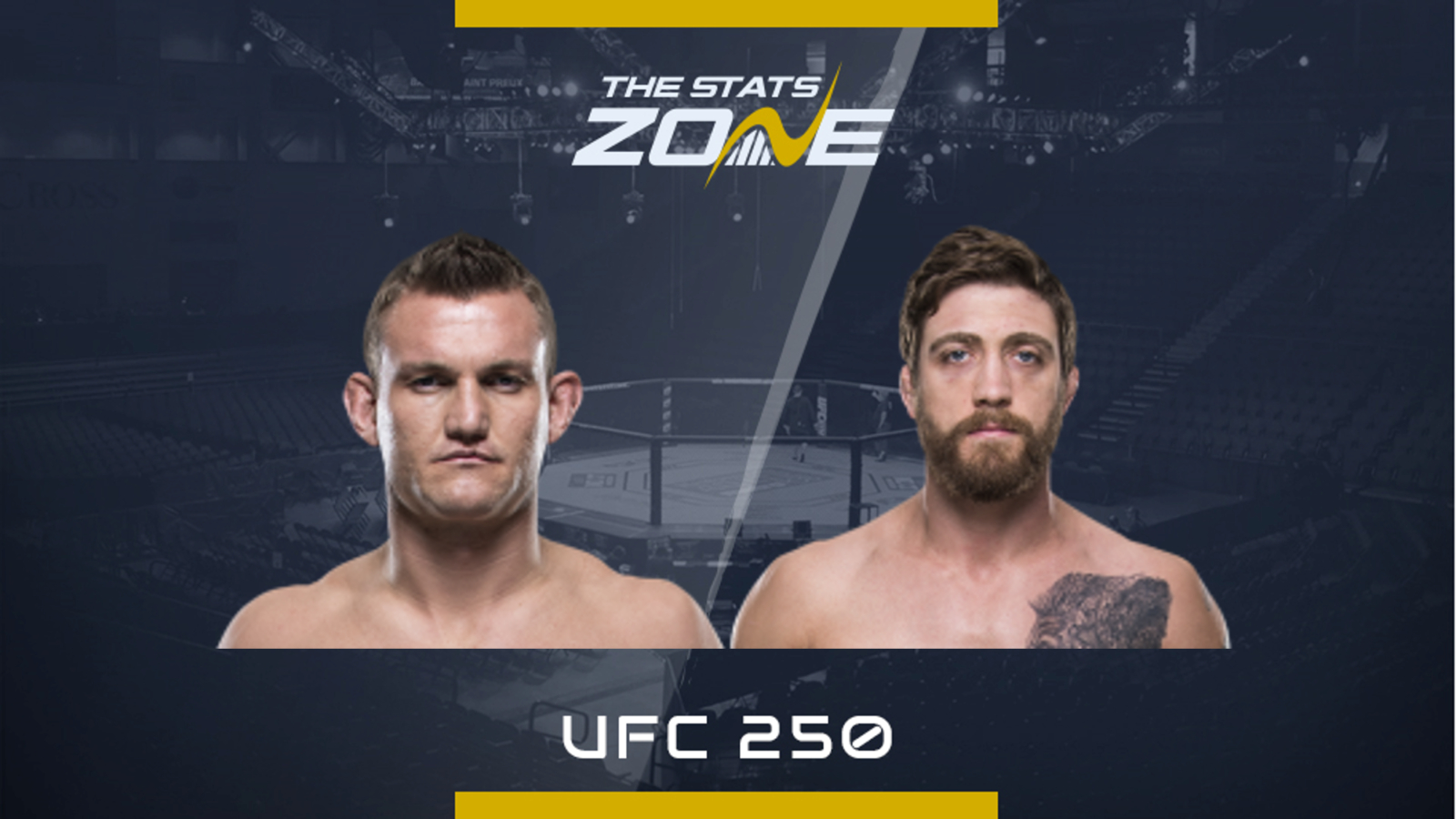 Mma Preview Ian Heinisch Vs Gerald Meerschaert At Ufc 250 The Stats Zone