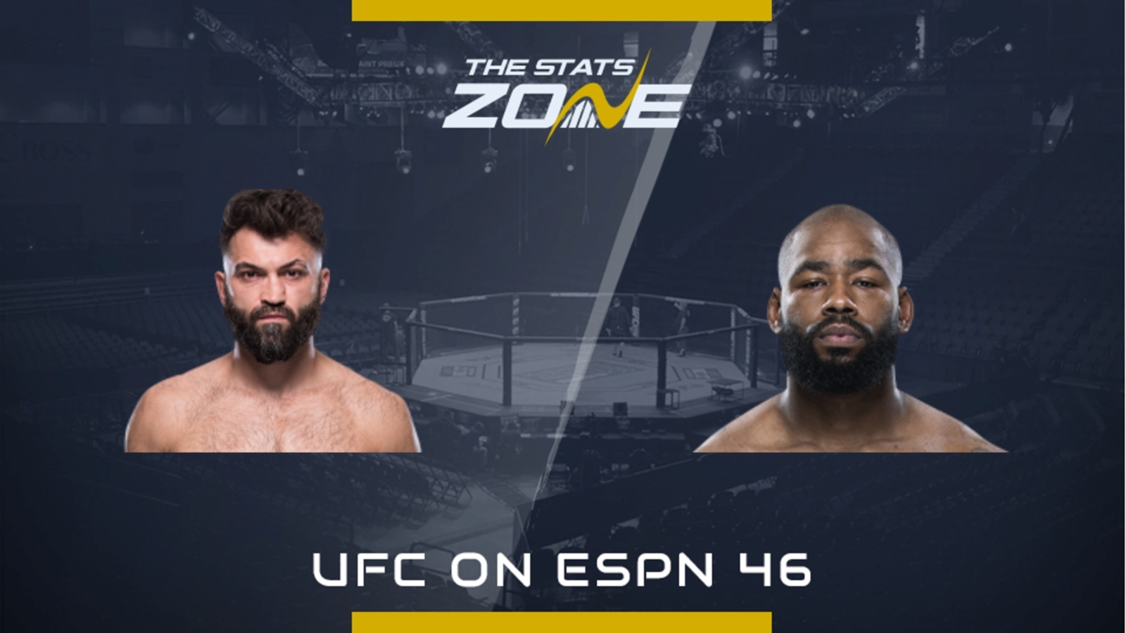 Mma Preview Andrei Arlovski Vs Dontale Mayes At Ufc On Espn 46 The Stats Zone 2280