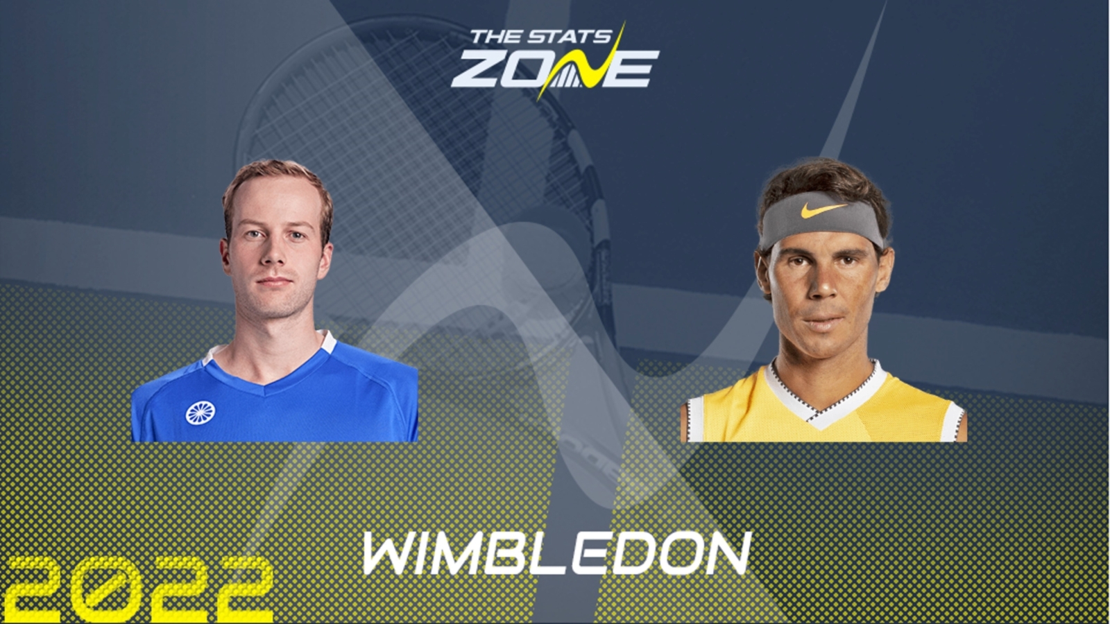 Botic van de Zandschulp vs Rafael Nadal – Round of 16 – Preview & Prediction | 2022 Wimbledon Championships