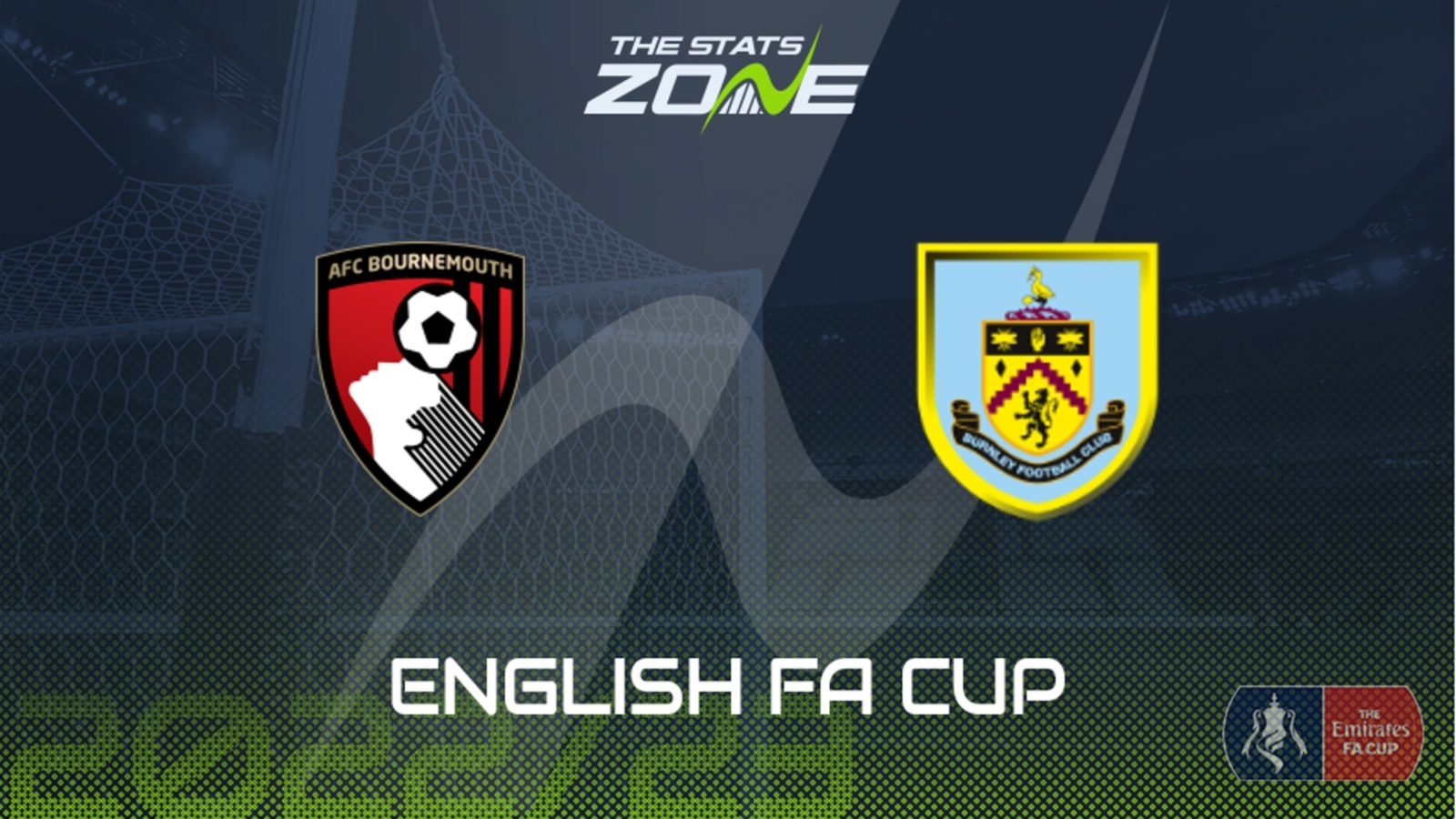 AFC Bournemouth v Burnley FA Cup 3rd Round 22/23 Official Matchday