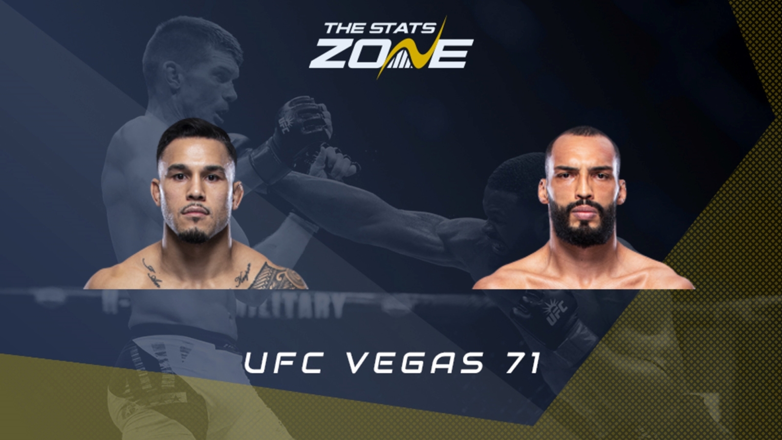 Brad Tavares vs Bruno Silva start time, undercard, TV channel and streaming info for UFC Vegas 71