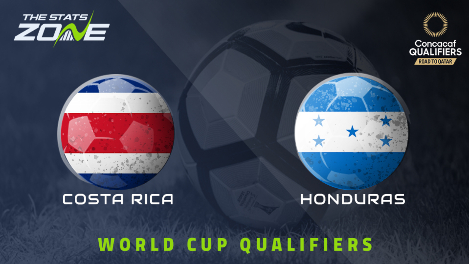 FIFA World Cup 2022 CONCACAF Qualifiers Costa Rica vs Honduras