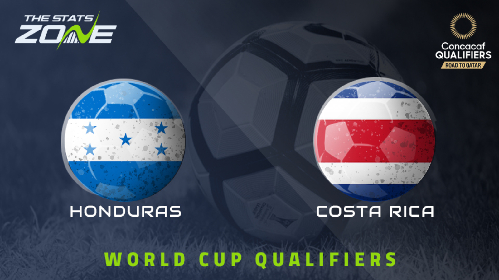 FIFA World Cup 2022 CONCACAF Qualifiers Honduras vs Costa Rica
