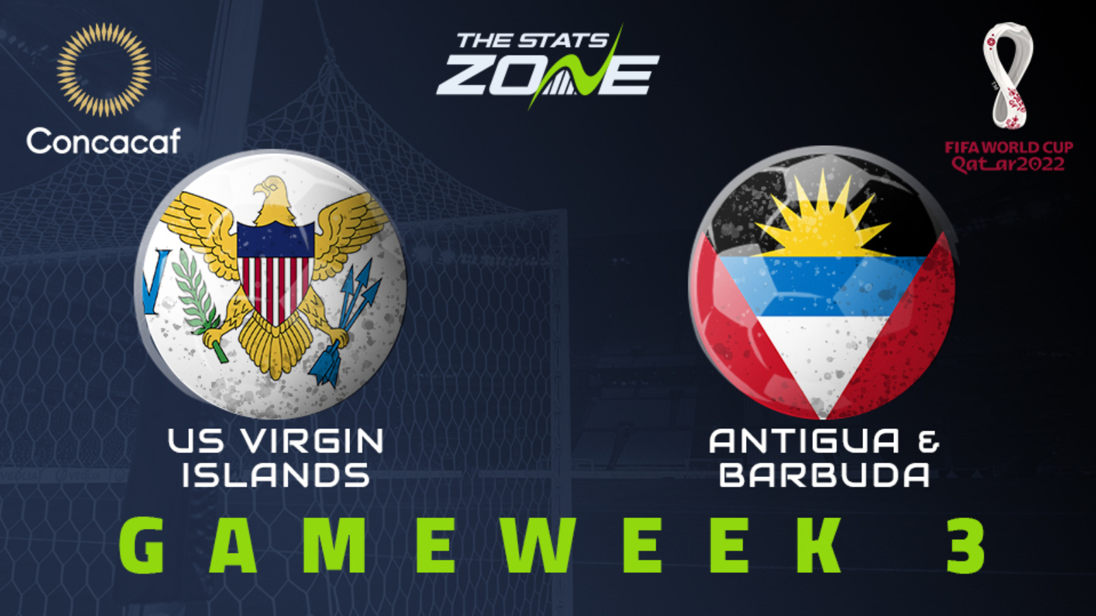 FIFA World Cup 2022 CONCACAF Qualifiers US Virgin Islands vs