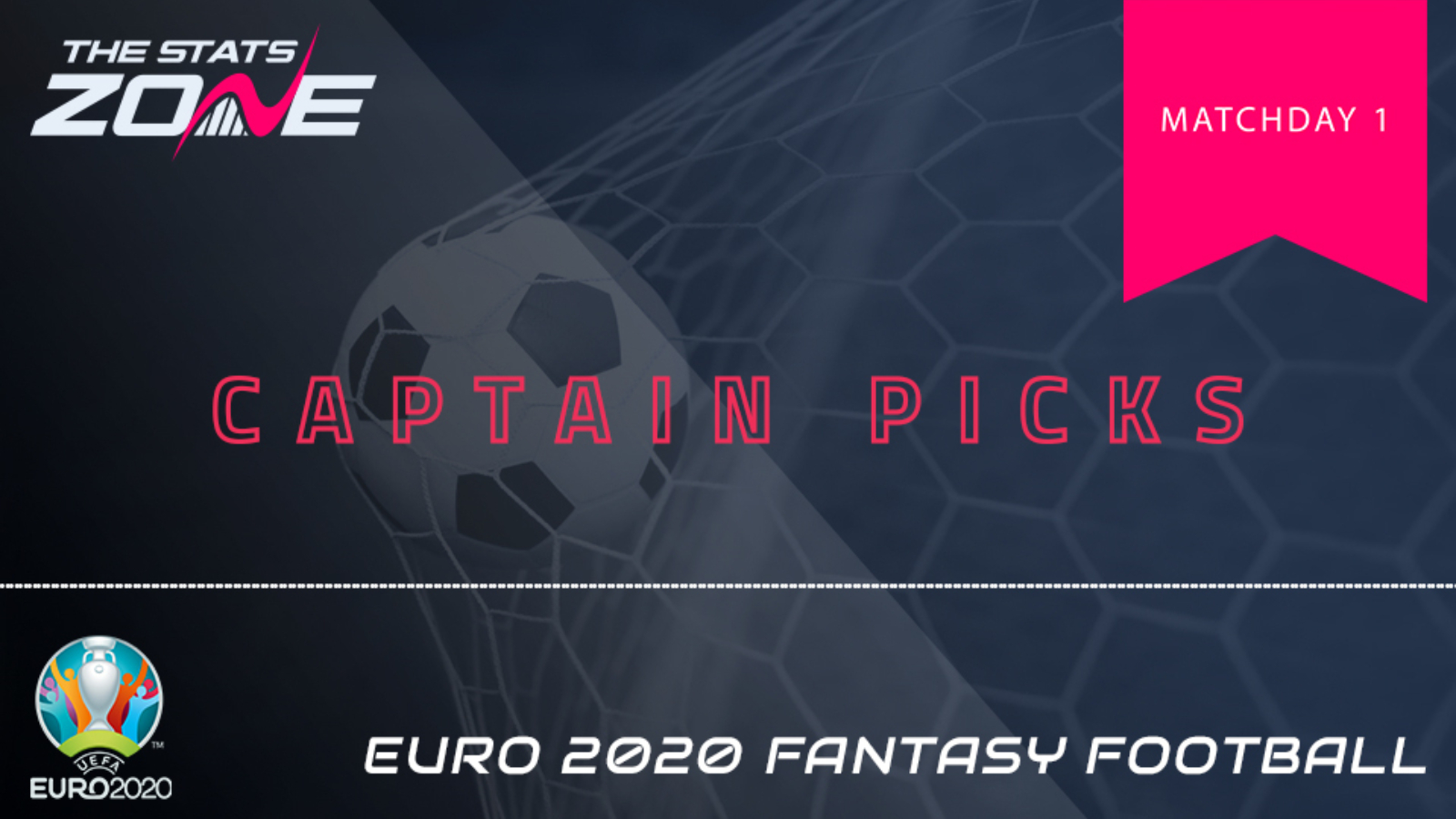 EURO 2020 Fantasy Captain Picks Matchday 1 The Stats Zone