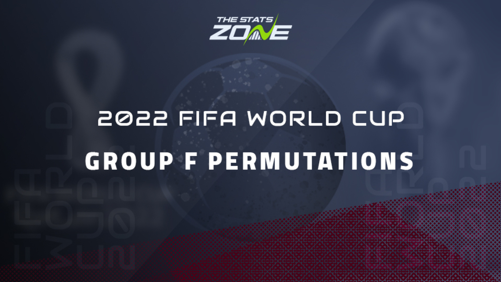 2022 FIFA World Cup – Group F Permutations