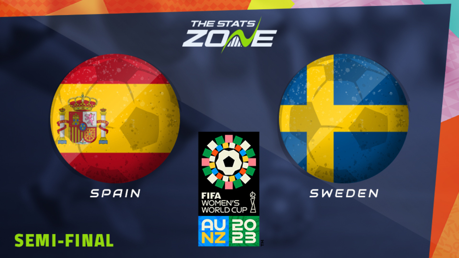 World Cup schedule Tuesday: Spain vs. Sweden in 2023 semifinal