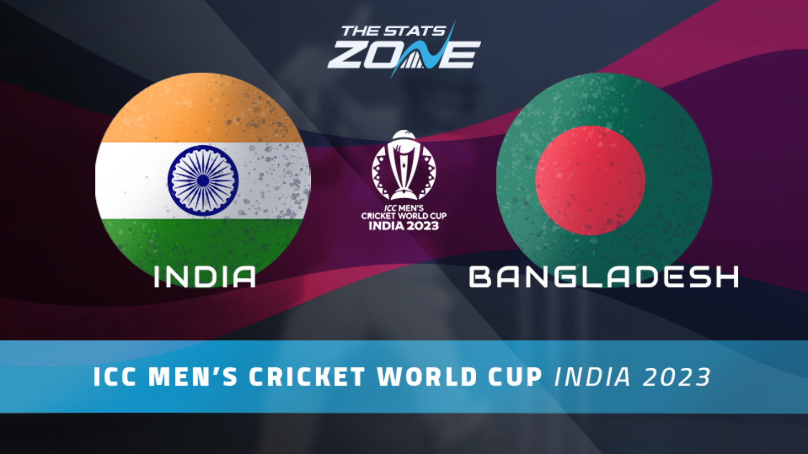 India Vs Bangladesh Preview And Prediction 2023 Icc Cricket World Cup Group Stage The Stats Zone 6252