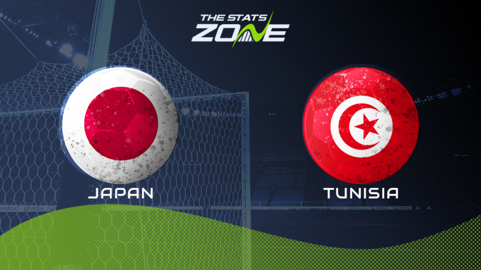 Full Match: Japan vs Tunisia
