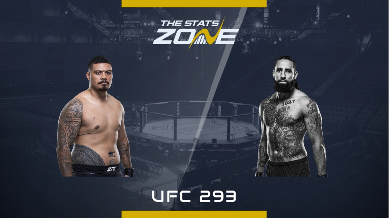 MMA Preview – Justin Tafa vs Austen Lane at UFC 293 - The Stats Zone