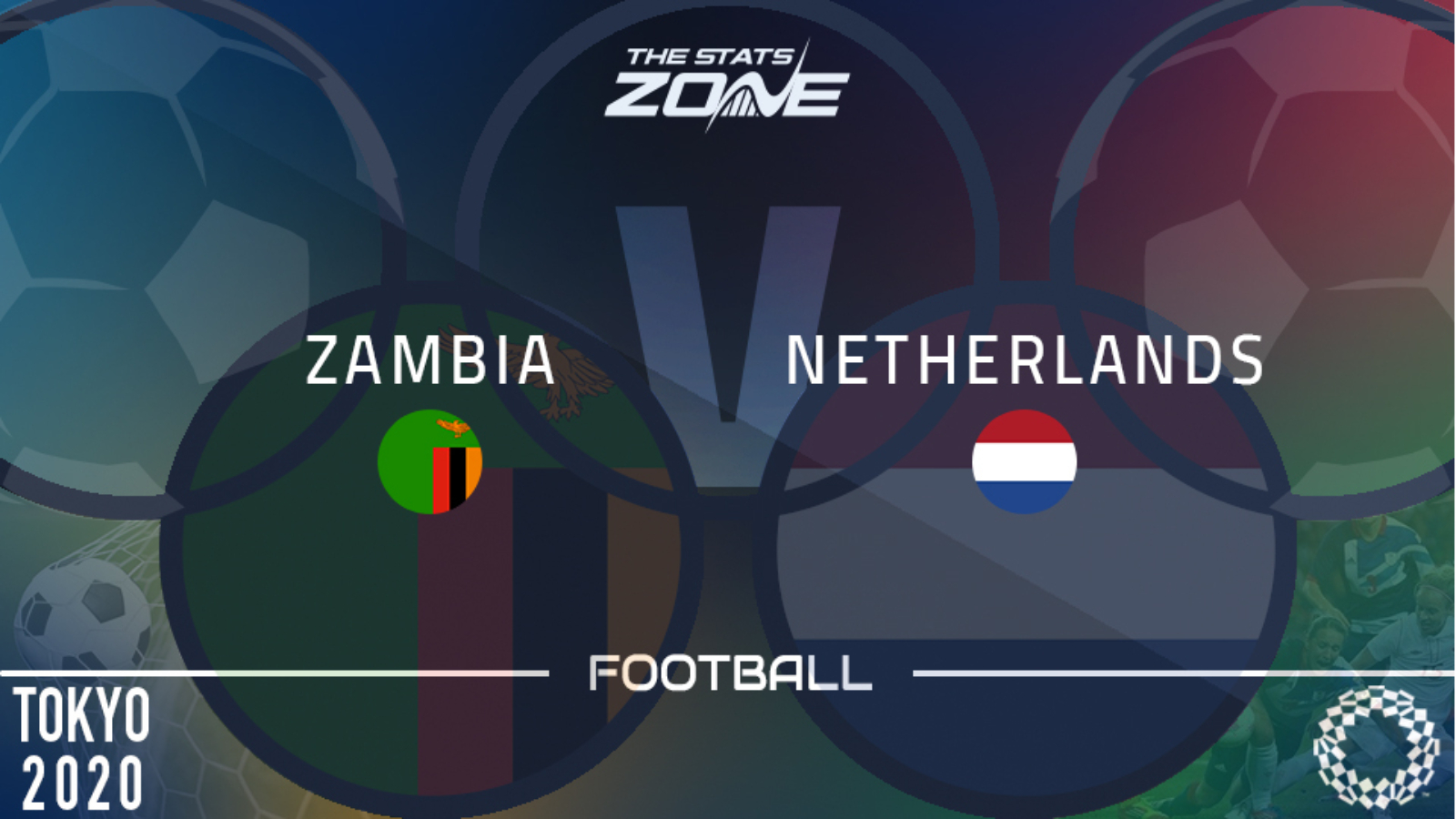 Women’s Olympic Football – Zambia vs Netherlands Preview & Prediction