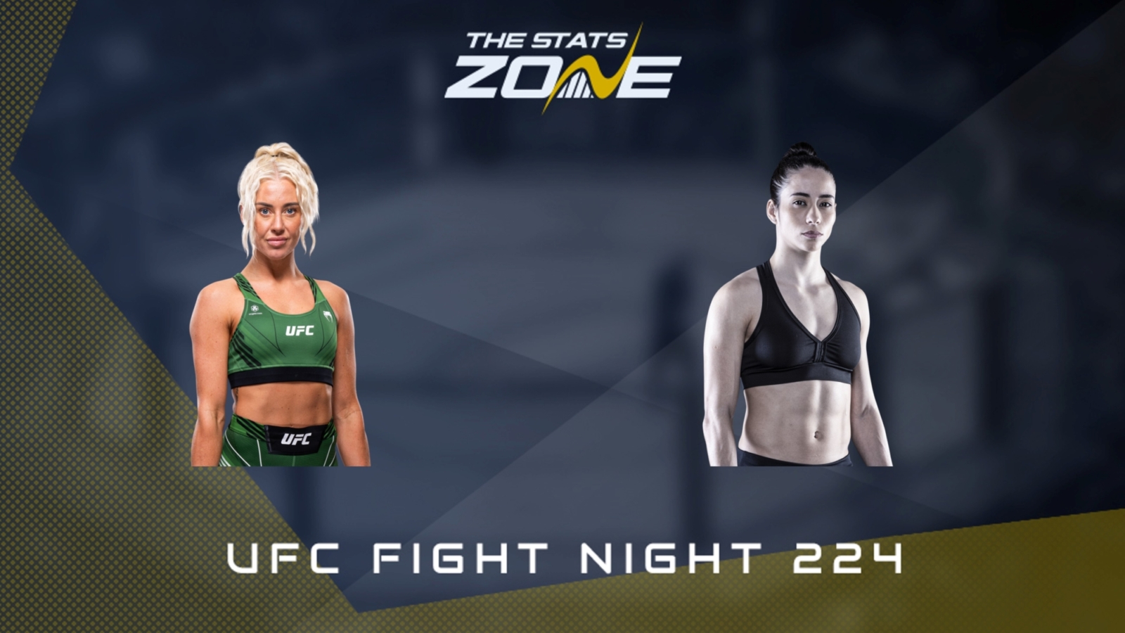 MMA Preview – Shauna Bannon vs Bruna Brasil at UFC Fight Night 224 - The  Stats Zone