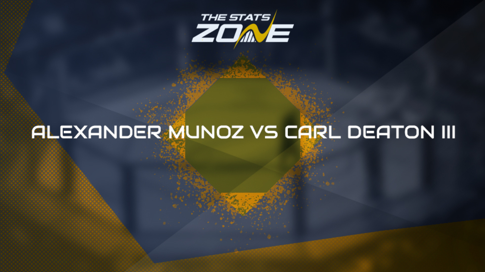 MMA Preview – Alexander Munoz vs Carl Deaton III at UFC on ESPN 49