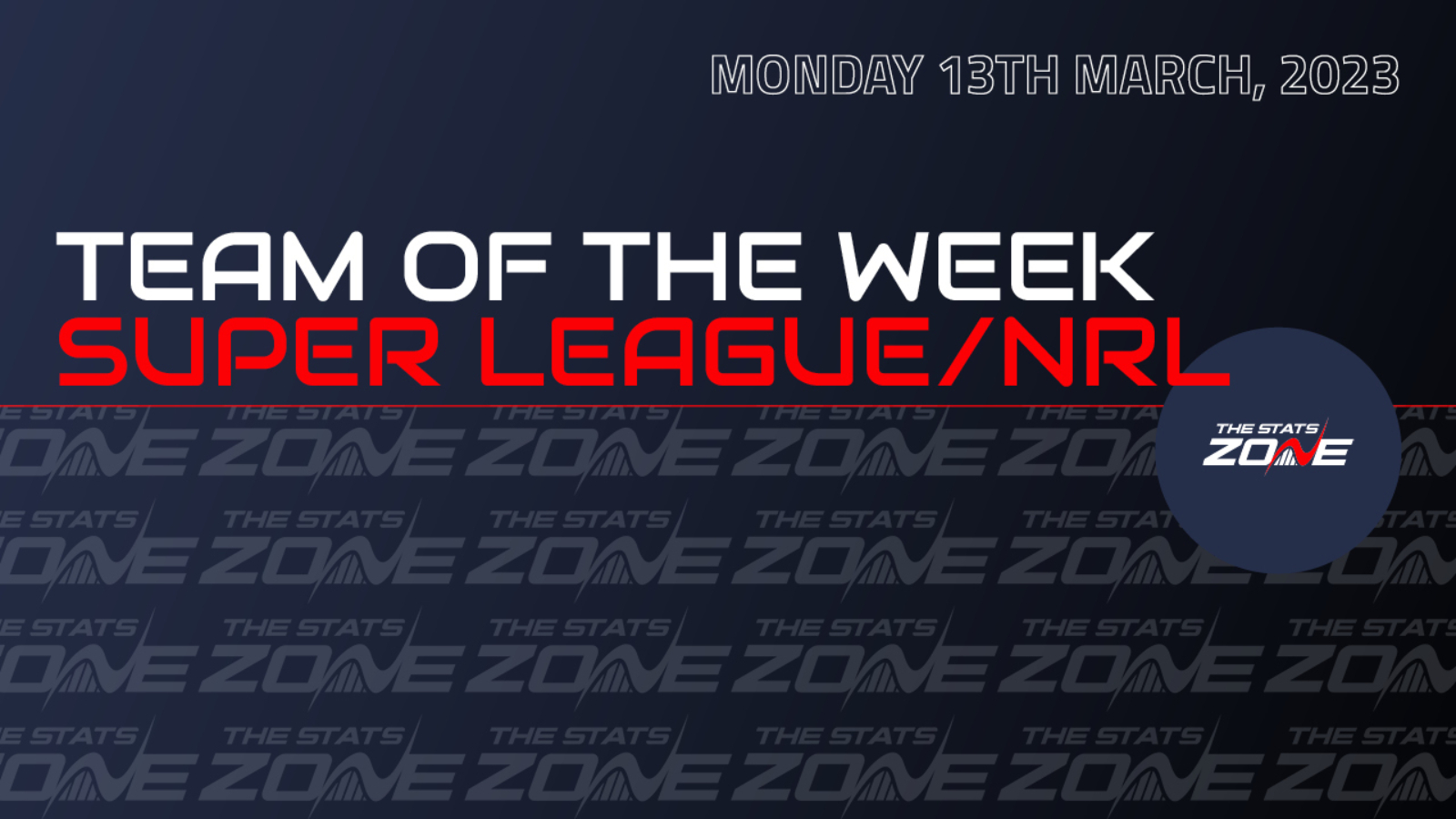 TSZ’s Super League/NRL Team of the Week | 13/03/23