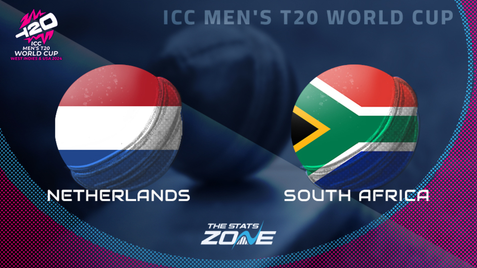 Netherlands vs South Africa Preview & Prediction | 2024 ICC Men's T20 World  Cup | Group Stage - The Stats Zone
