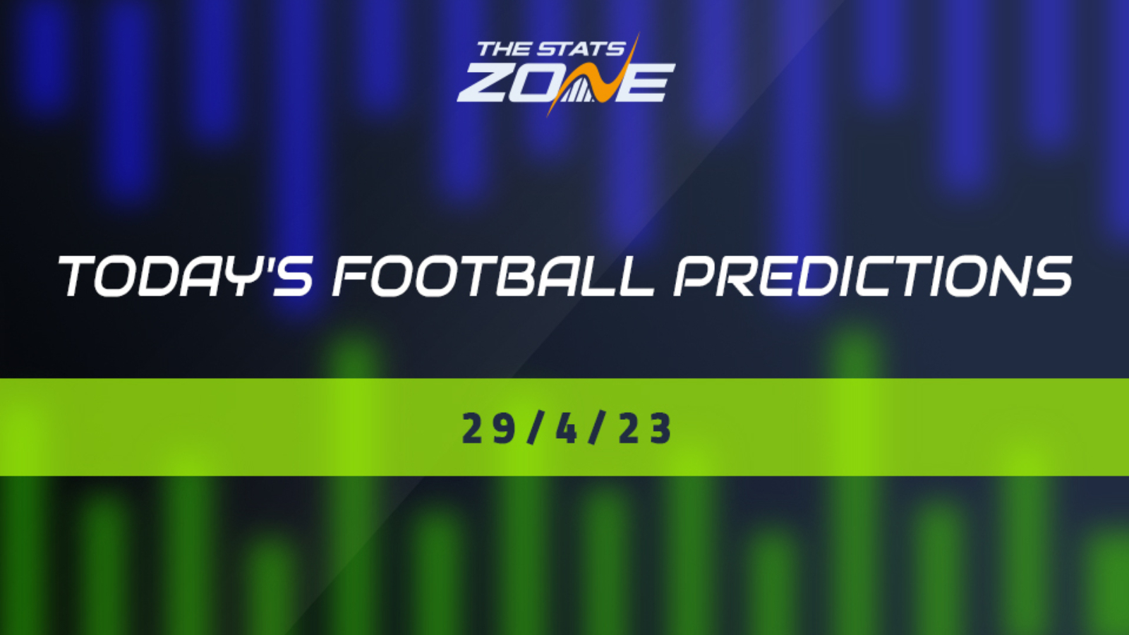 Today's Football Predictions (29/04/23) The Stats Zone