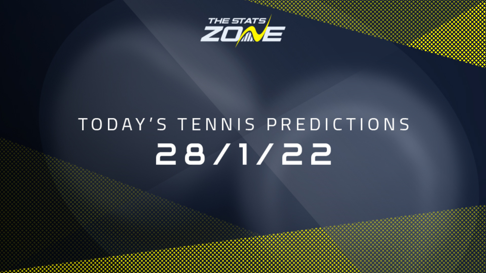 Today's Australian Open Predictions (28/01/22) The Stats Zone