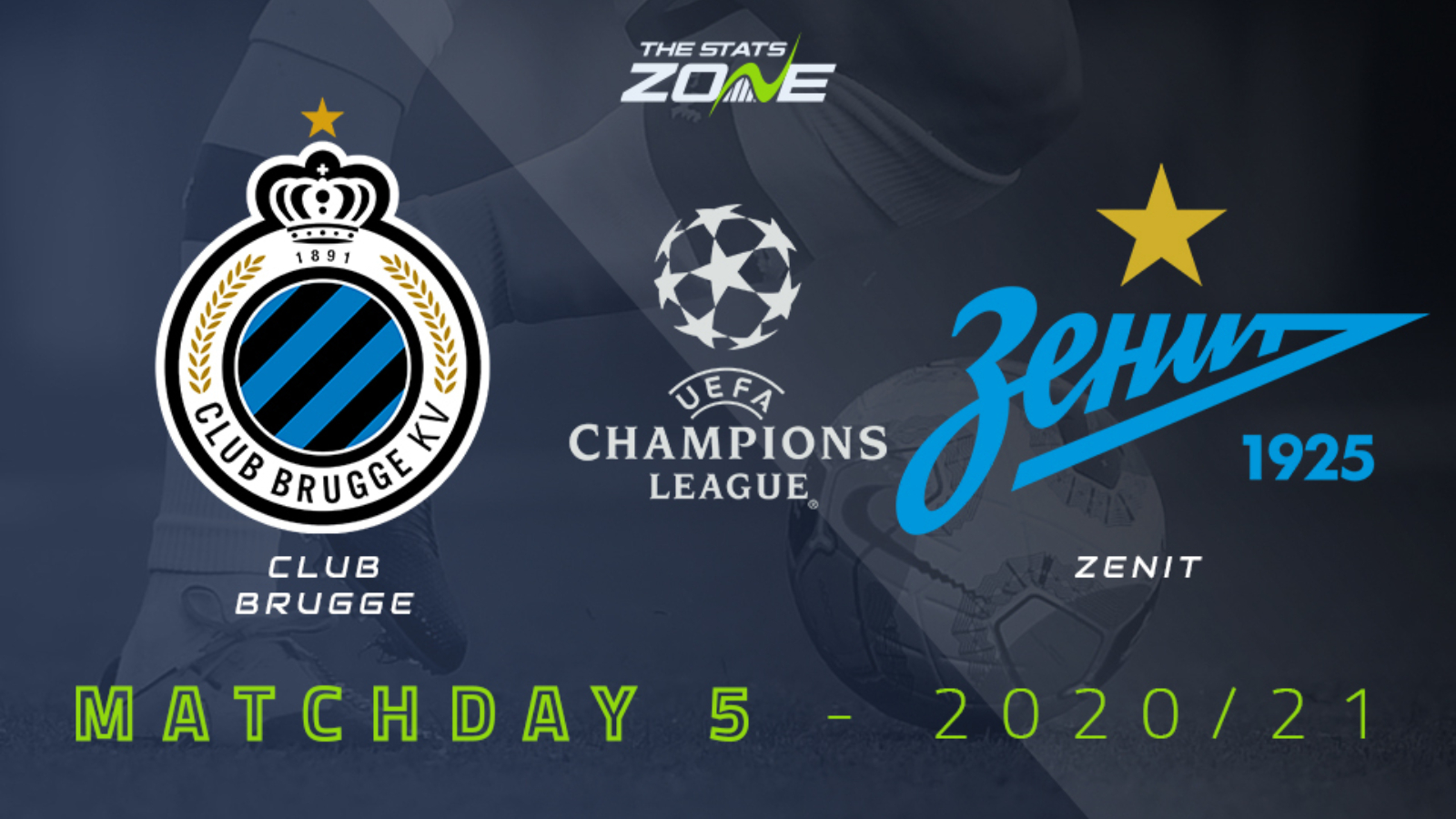 2020-21 UEFA Champions League – Club Brugge vs Zenit Preview & Prediction -  The Stats Zone