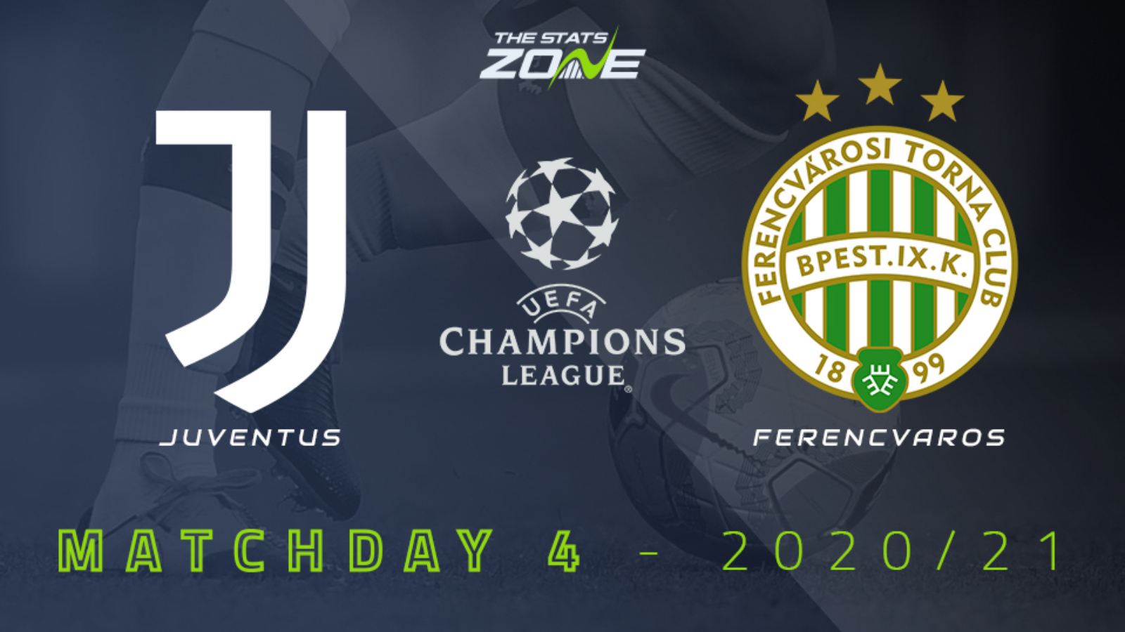 2020-21 UEFA Champions League – Juventus vs Ferencvaros Preview &  Prediction - The Stats Zone