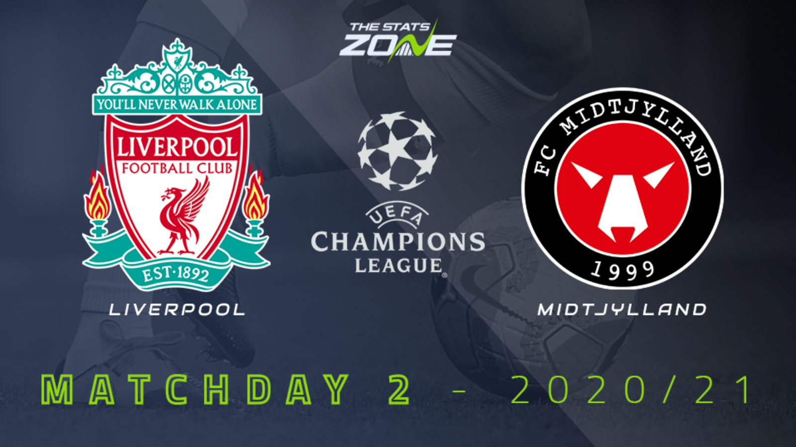2020-21 UEFA Champions League - Liverpool vs Midtjylland ...
