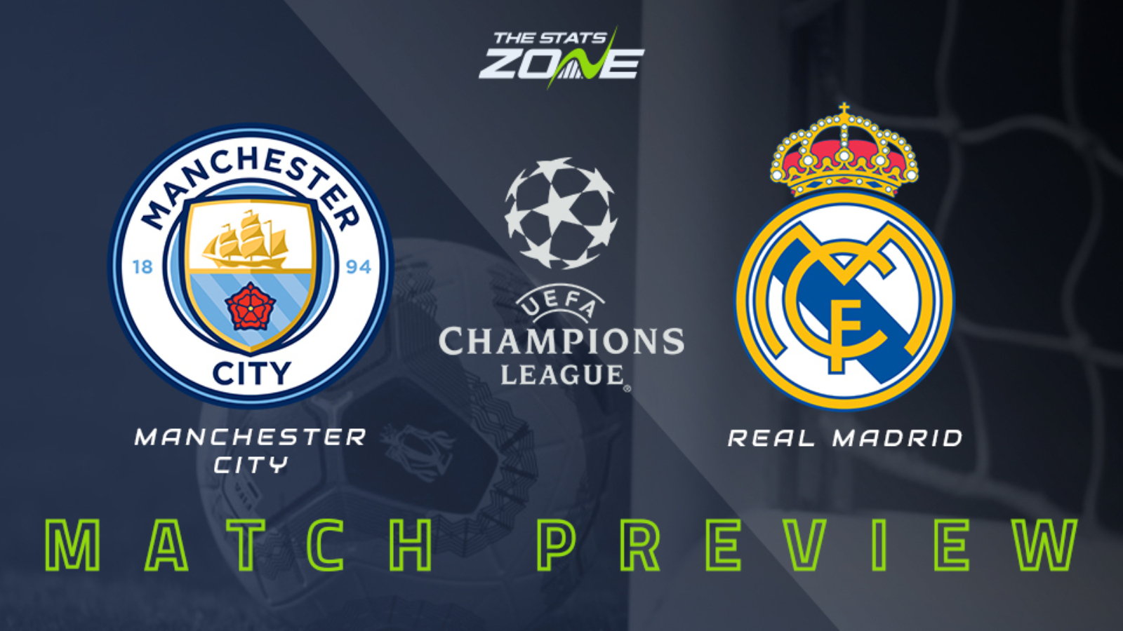 2019 20 Uefa Champions League Man City Vs Real Madrid Preview And Prediction The Stats Zone