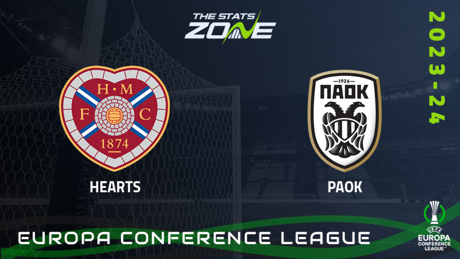 Hearts vs PAOK Salonika – Playoff Round – Preview & Prediction | 2023-24 UEFA Europa Conference League